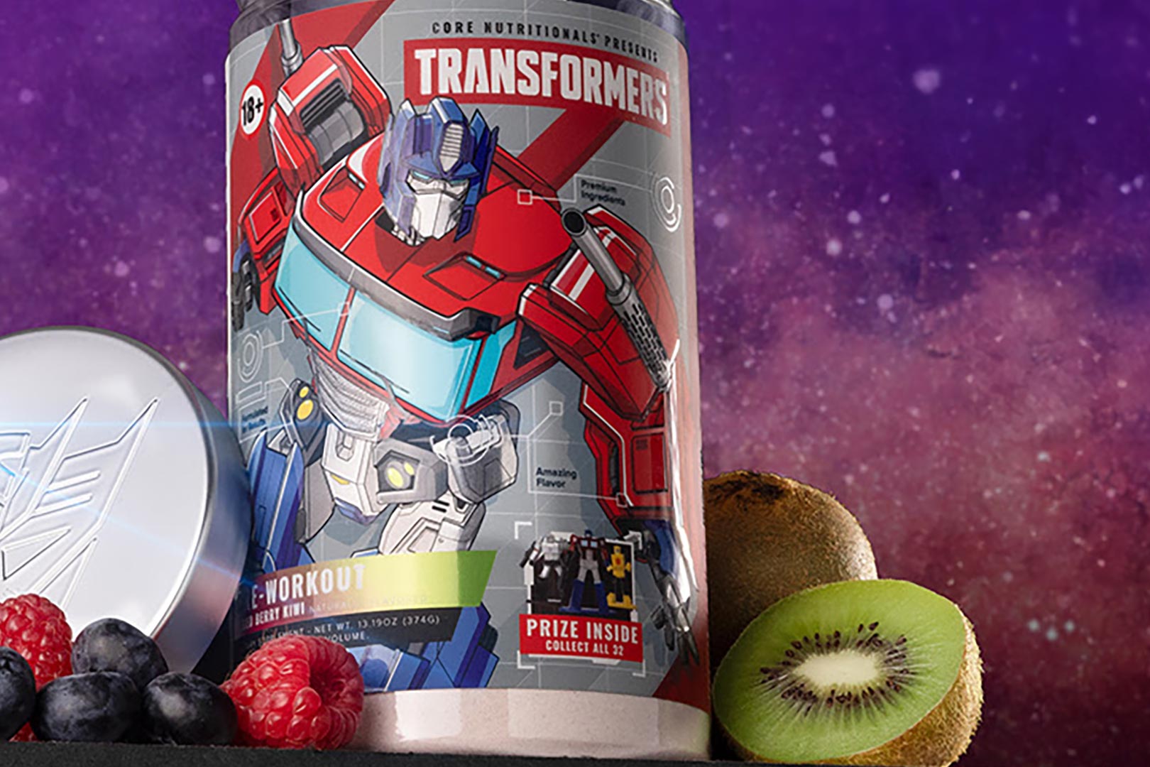 Core Nutritionals X Transformers Collaboration