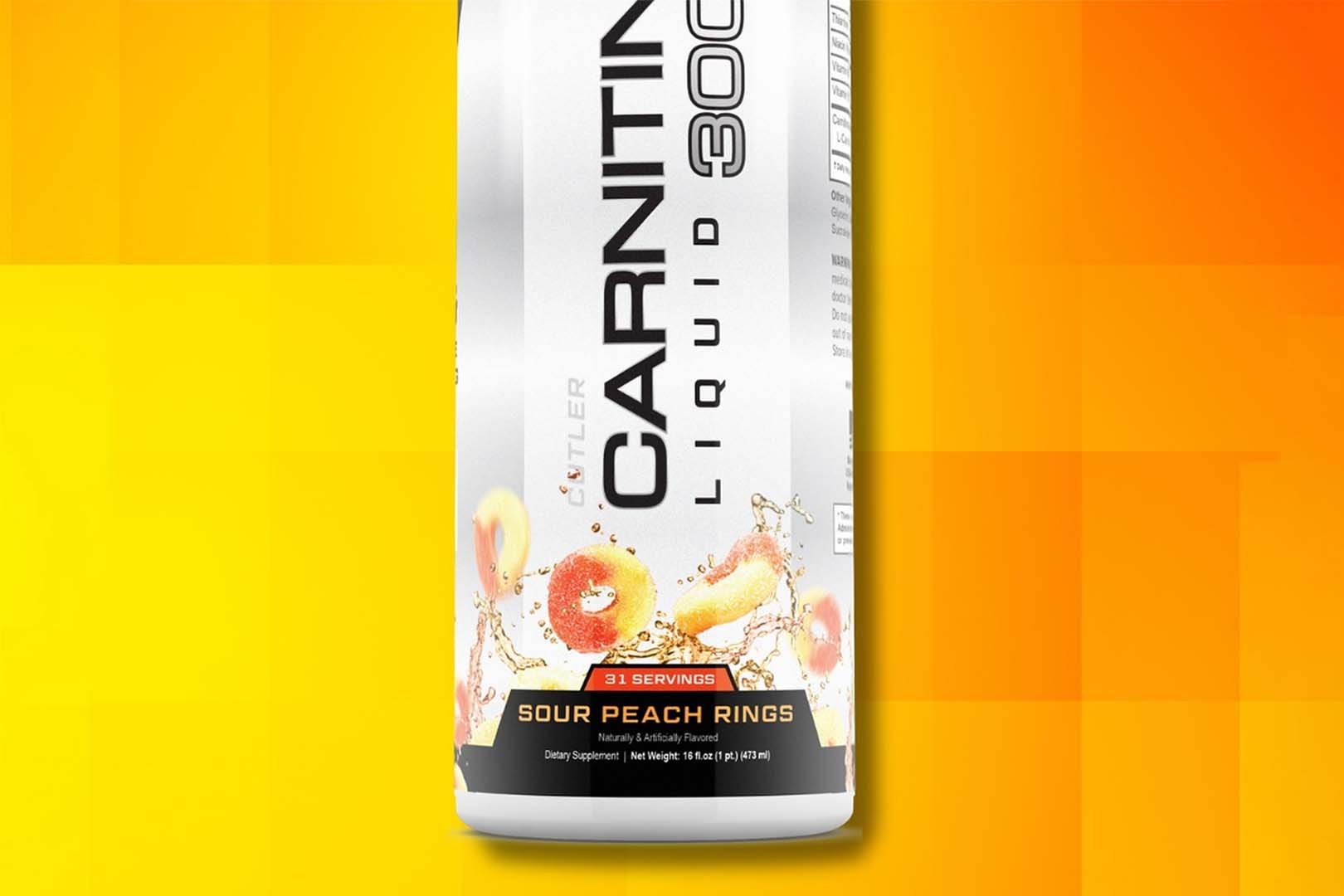 Cutler Sour Peach Rings Carnitine Liquid