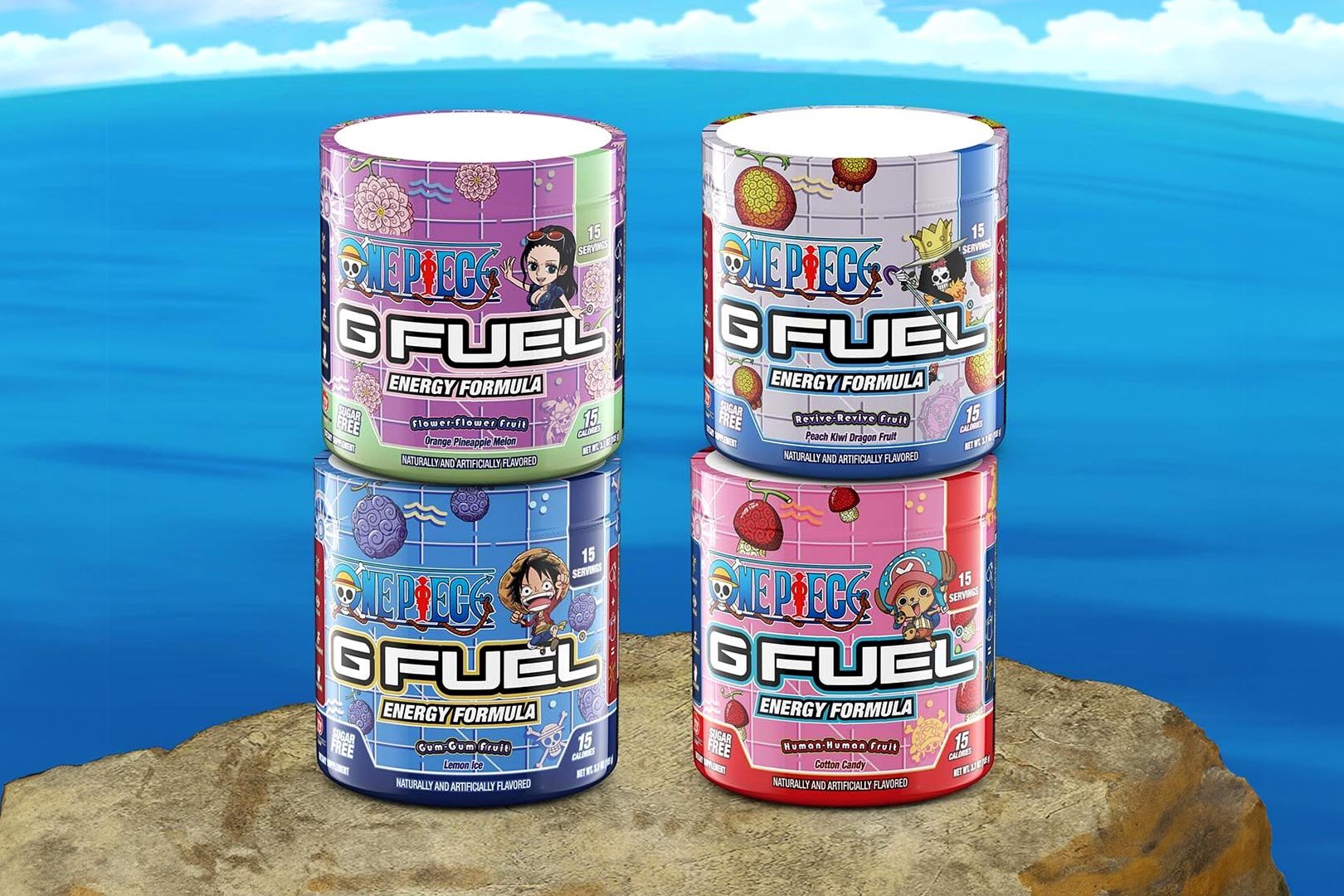 G Fuel Announces One Piece Collaboration