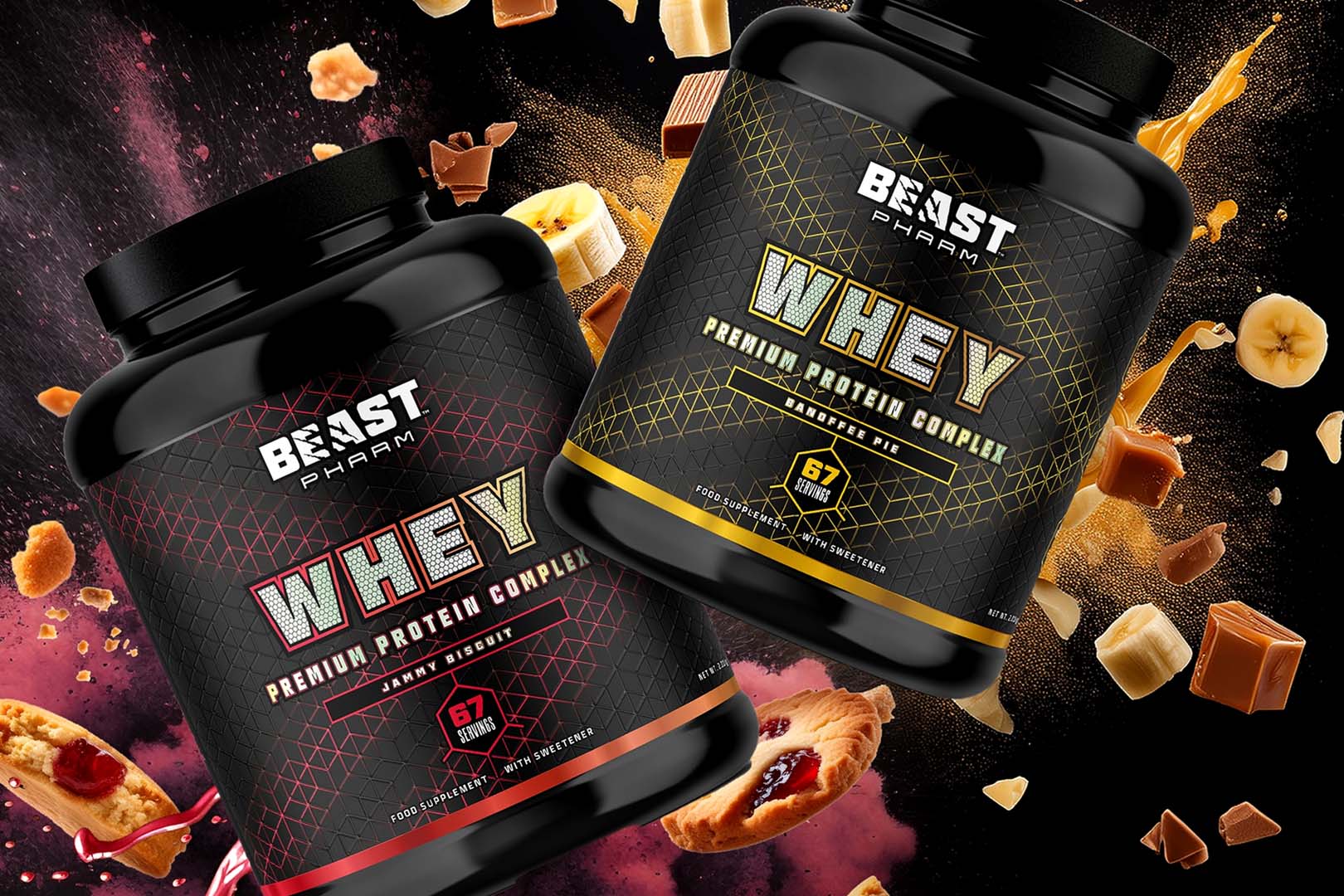 Jammie Biscuit Beast Pharm Whey