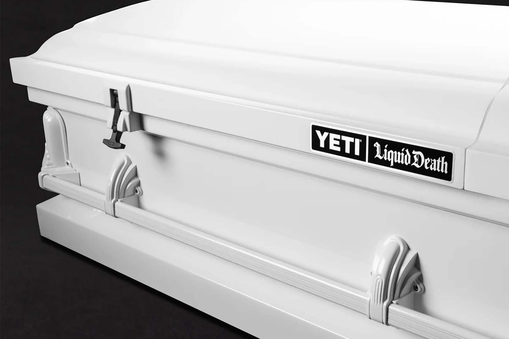 Liquid Death Yeti Casket Cooler Sold For