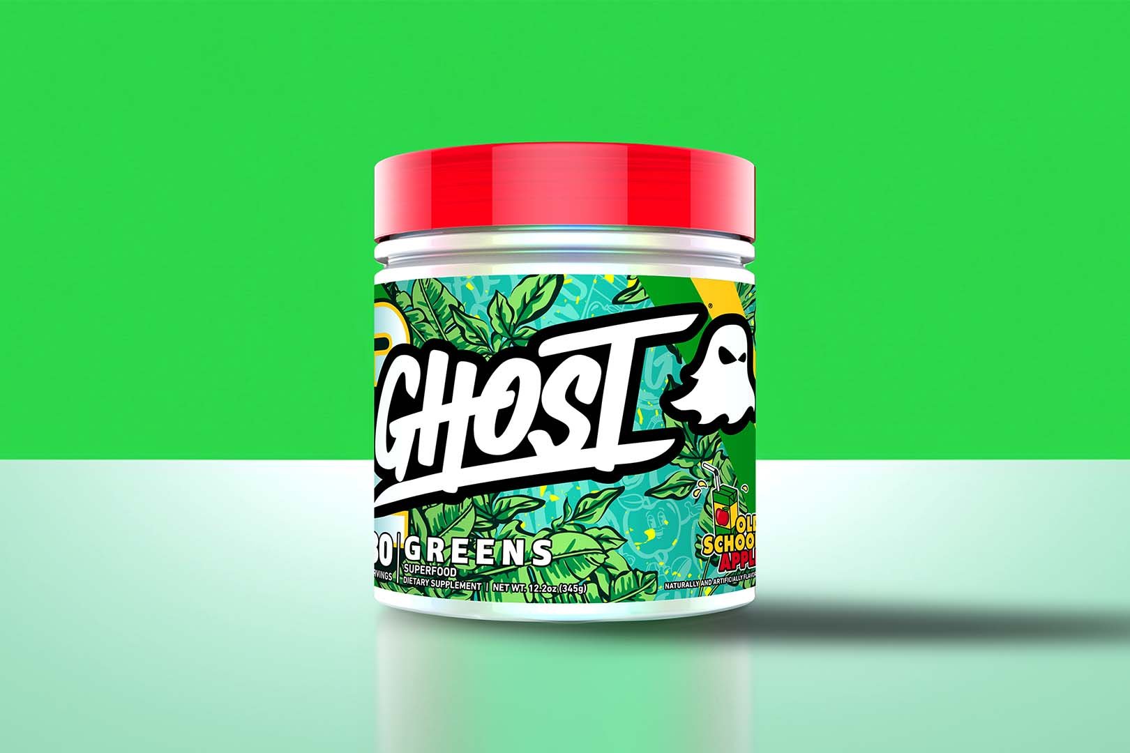 Old School Apple Ghost Greens