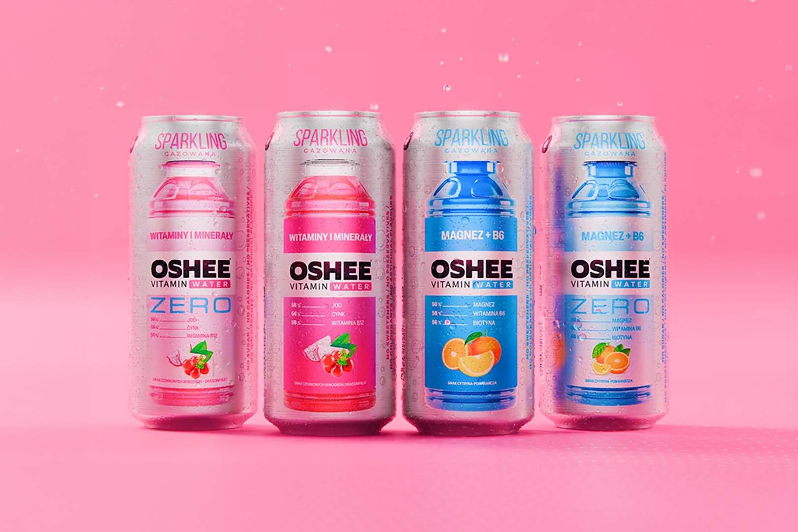 Oshee Sparkling Beverages