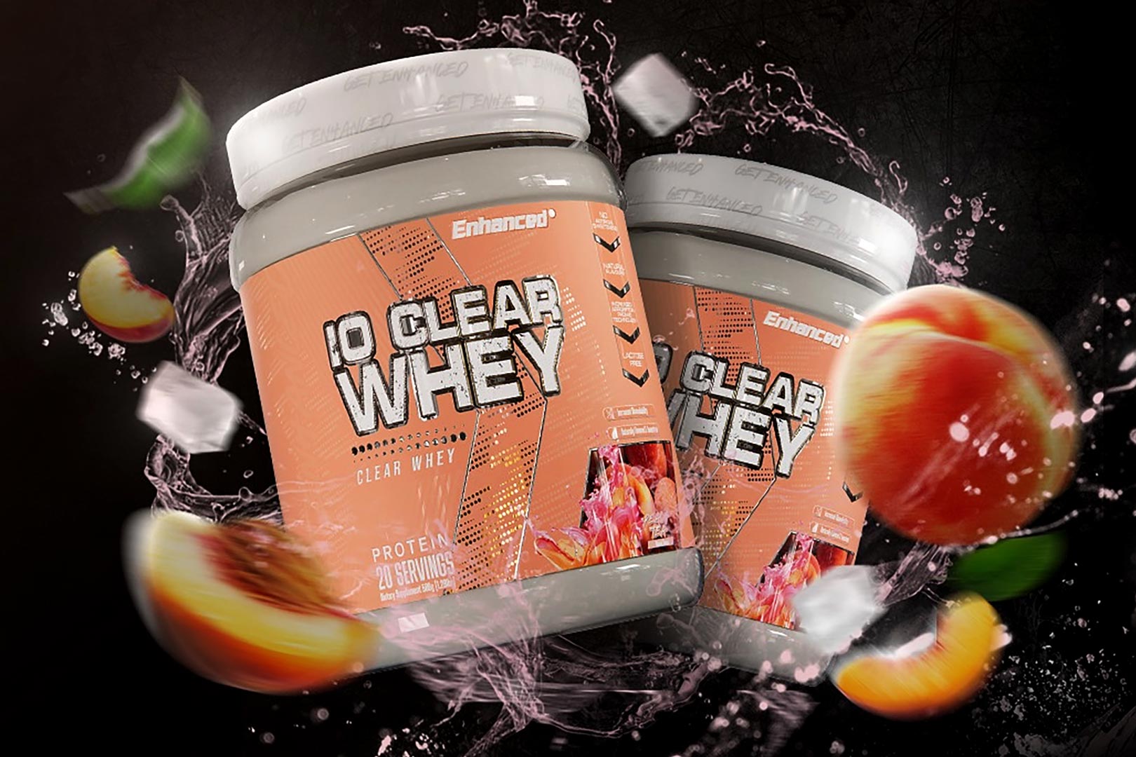 Peach Tea Io Clear Whey