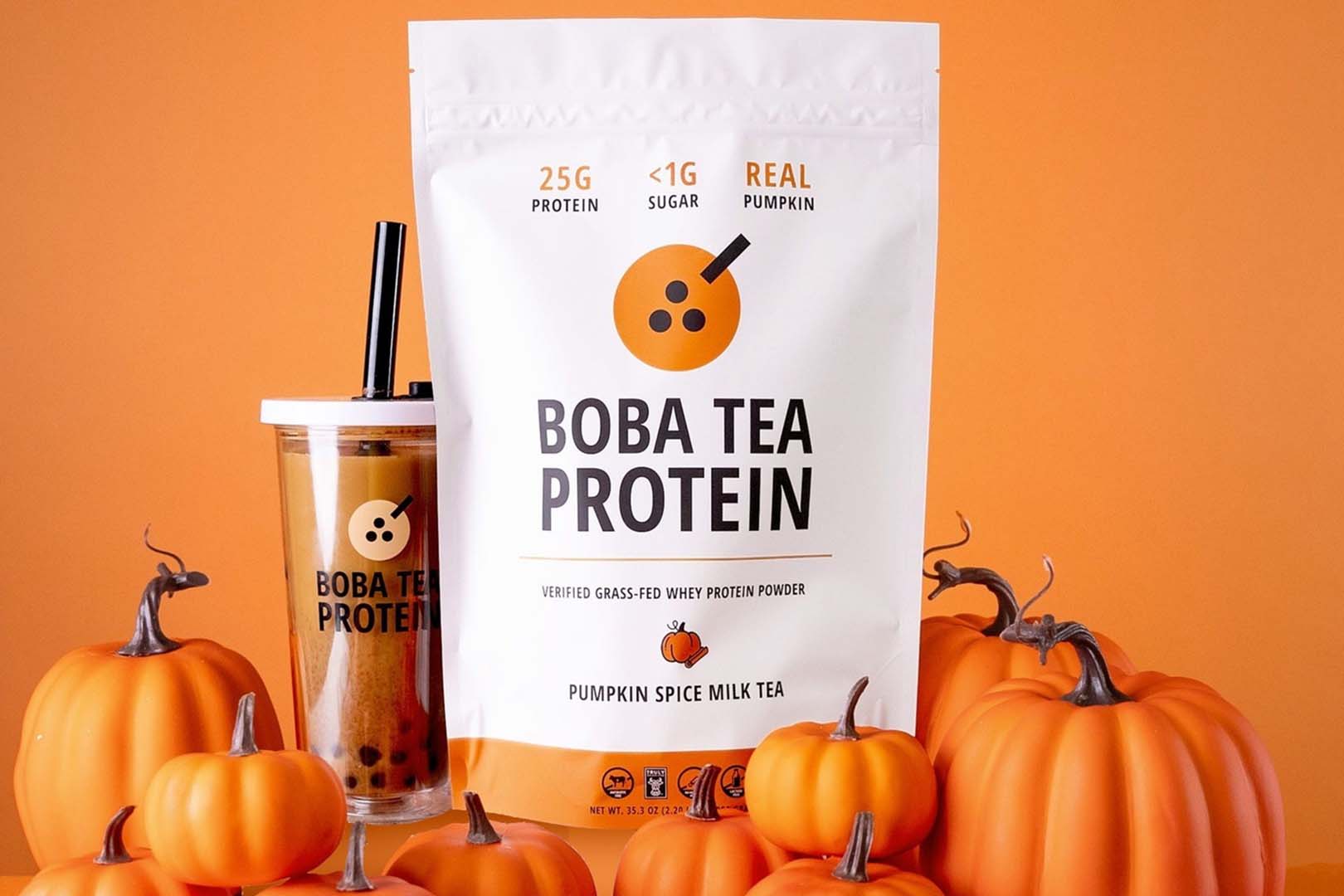 Pumpkin Spice Milk Tea Returns To Boba Tea Protein