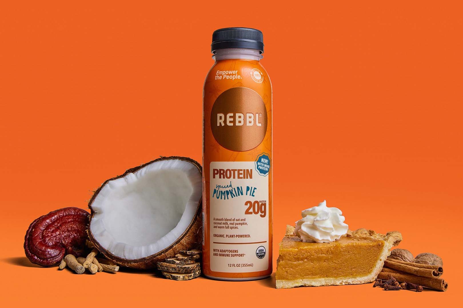 Rebbl Pumpkin Pie Protein Shake