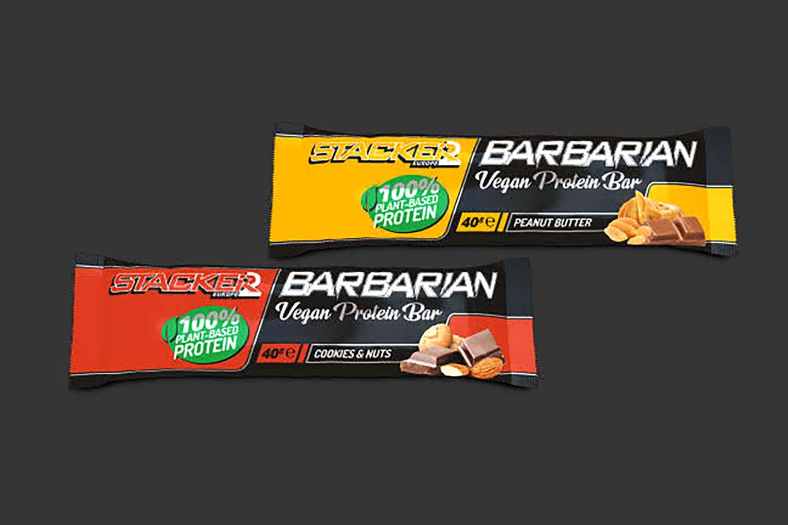 Stacker2 Europe Barbarian Vegan Protein Bar