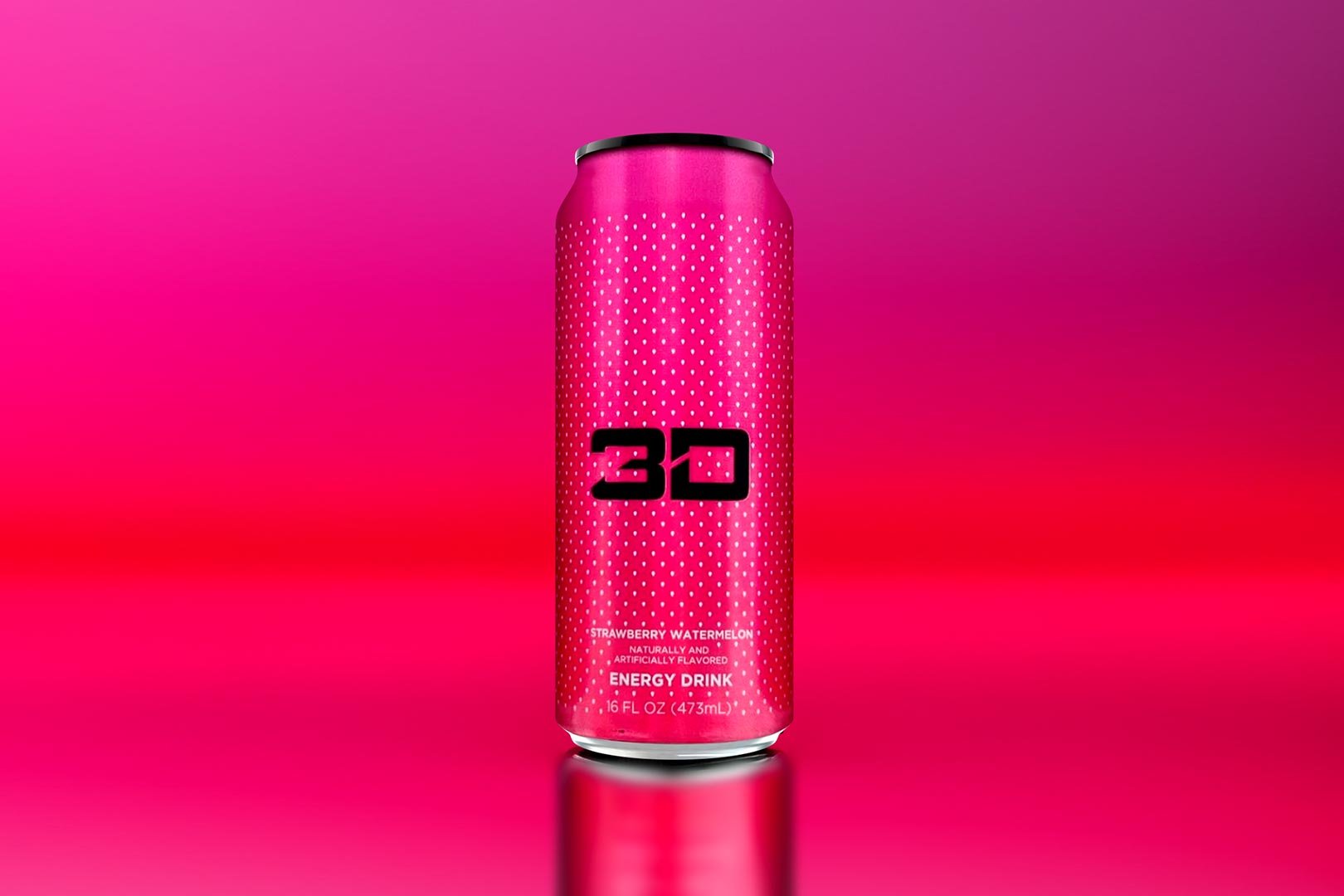 Strawberry Watermelon 3d Energy Drink