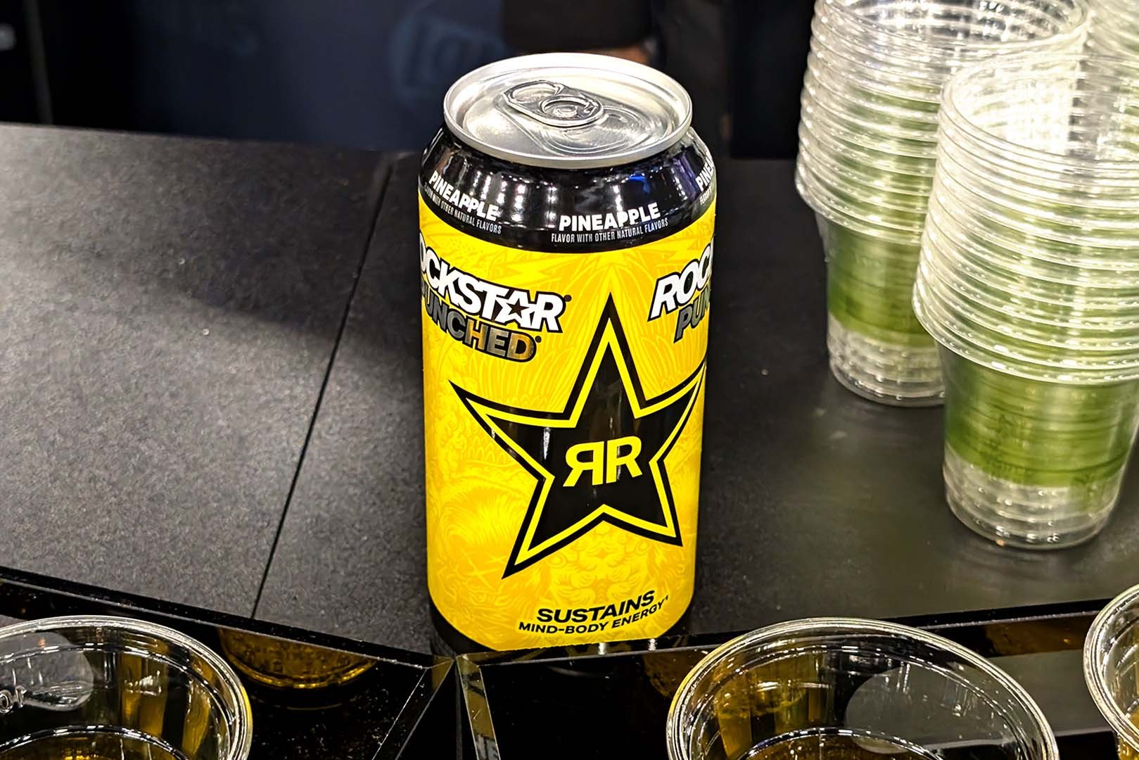 All New Pineapple Rockstar Punched