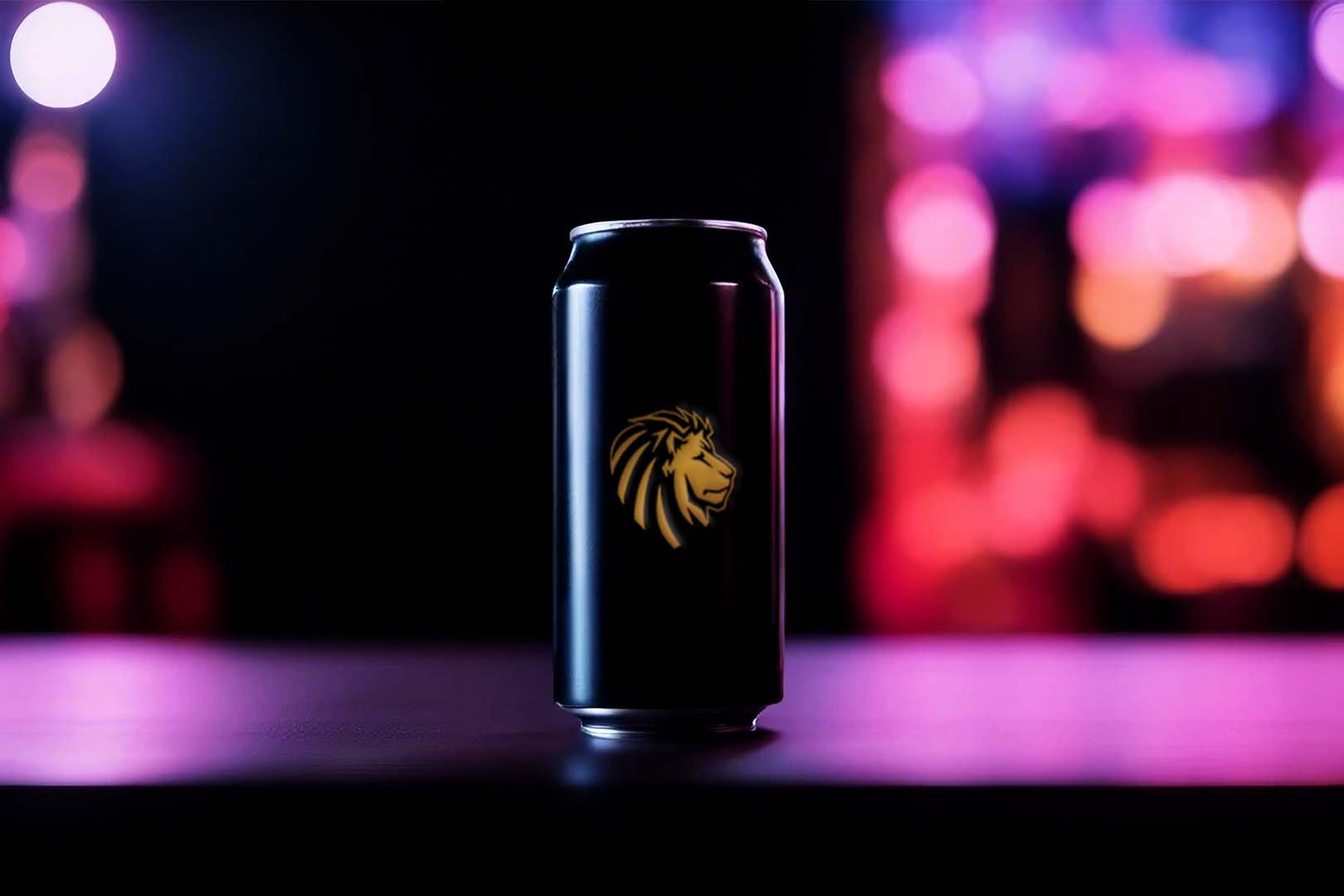 Alpha Lion Working On An Energy Drink