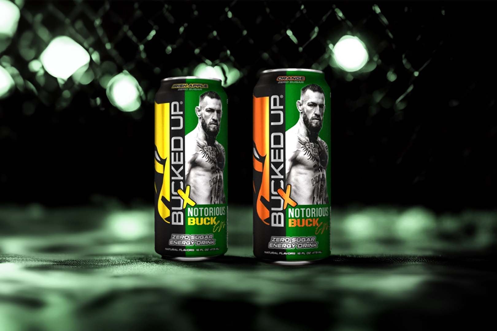 Bucked Up and Conor McGregor's Notorious Buck Energy Drink