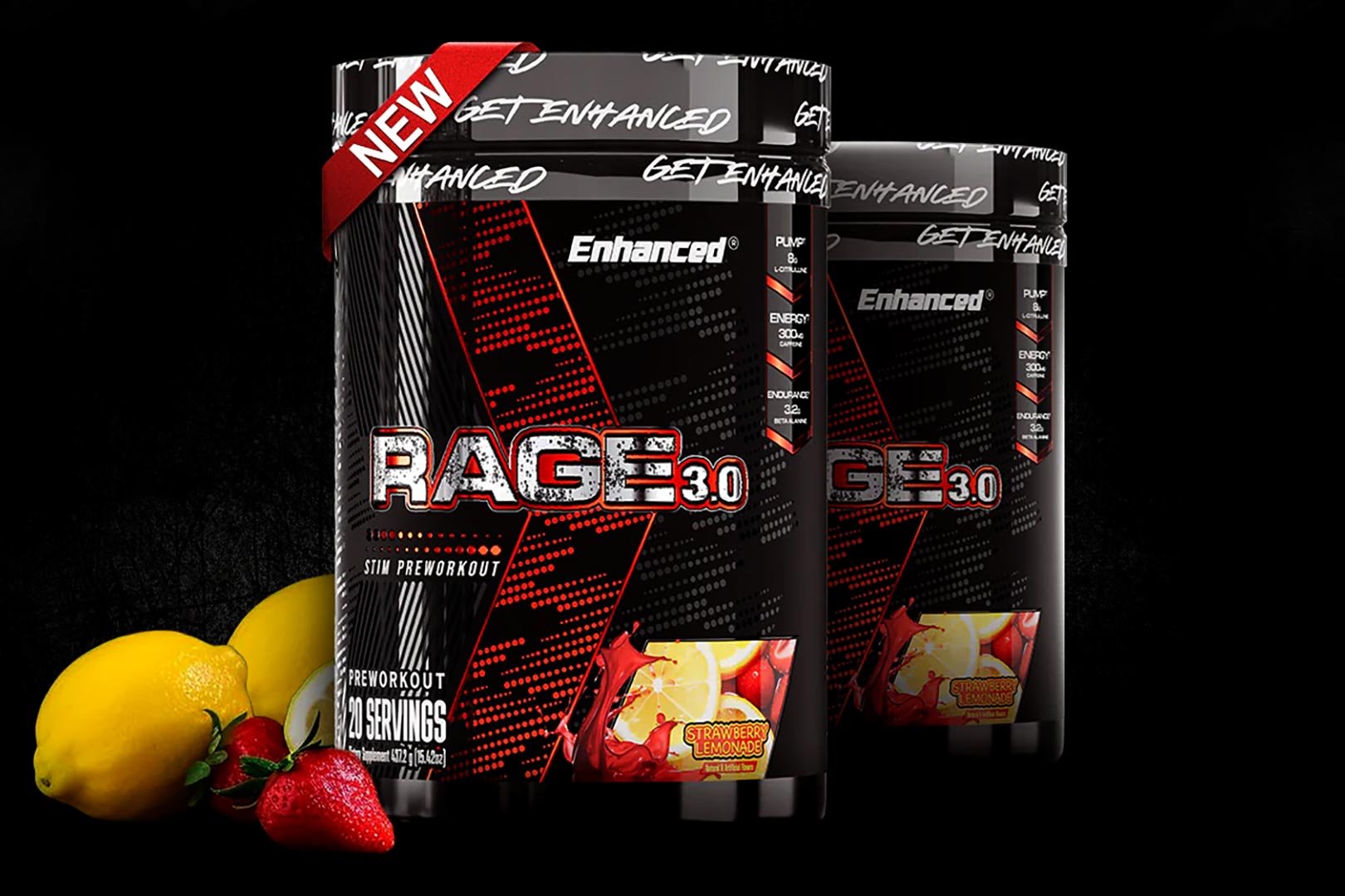 Enhanced Labs Rage 3 Pre Workout