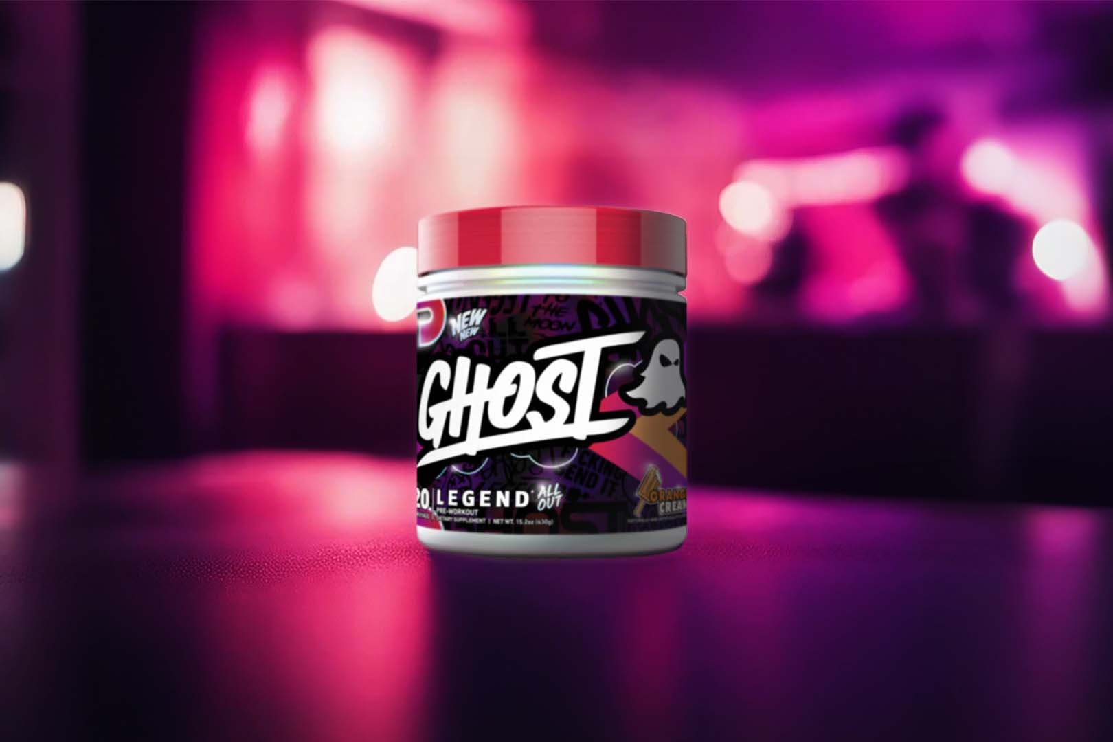 Ghost improves its more potent pre-workout Legend All Out with three times the nitrates