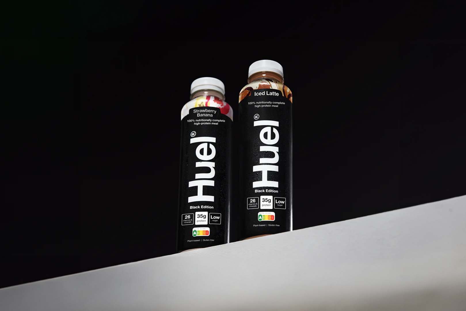 Iced Latte And Strawberry Huel Black Edition Rtd