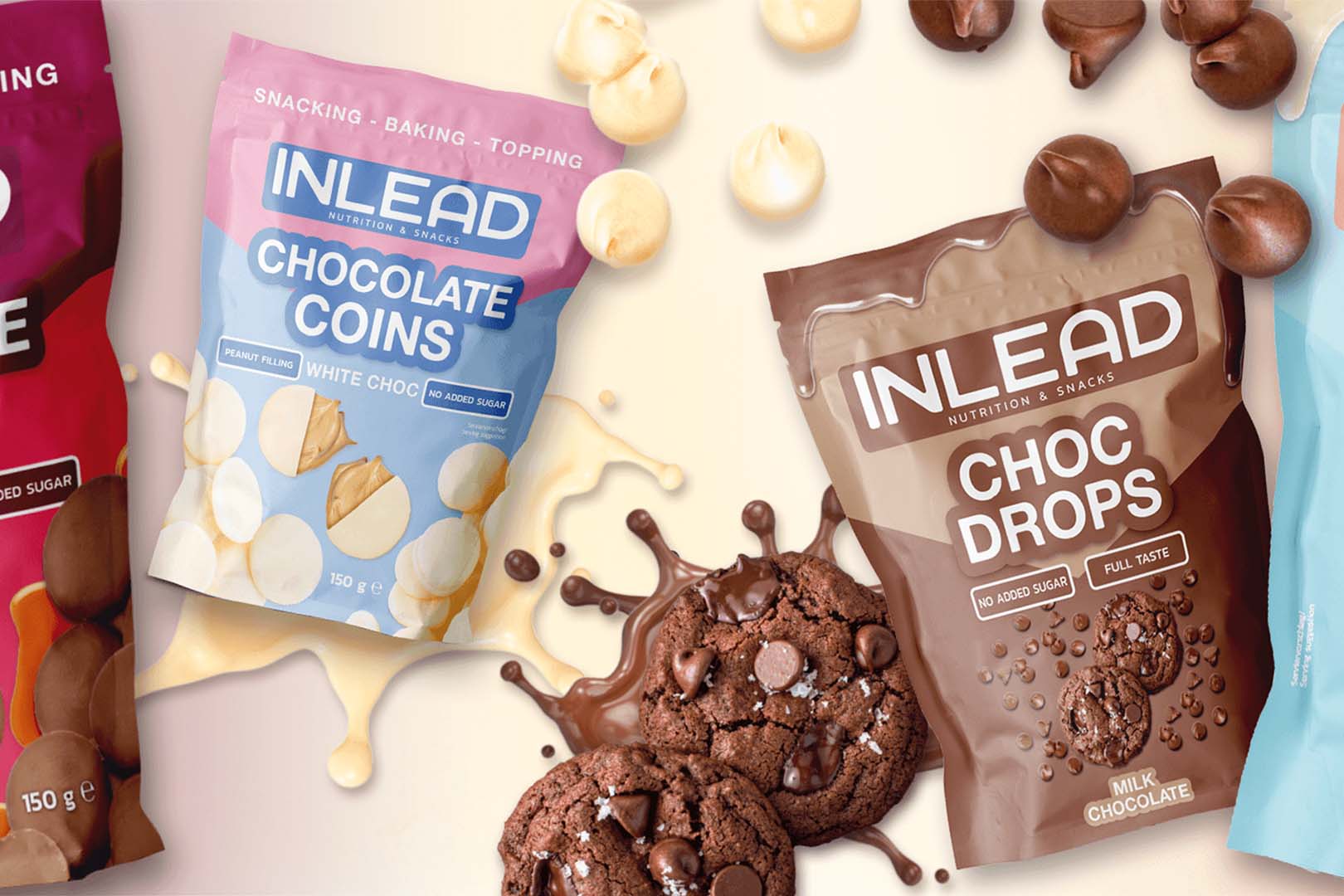 Inlead Nutrition More Choc Drops And Coins