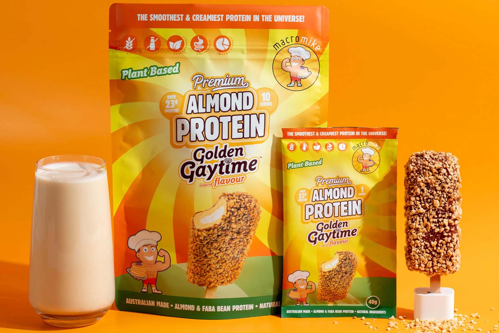 Macro Mike Golden Gaytime Protein Powder