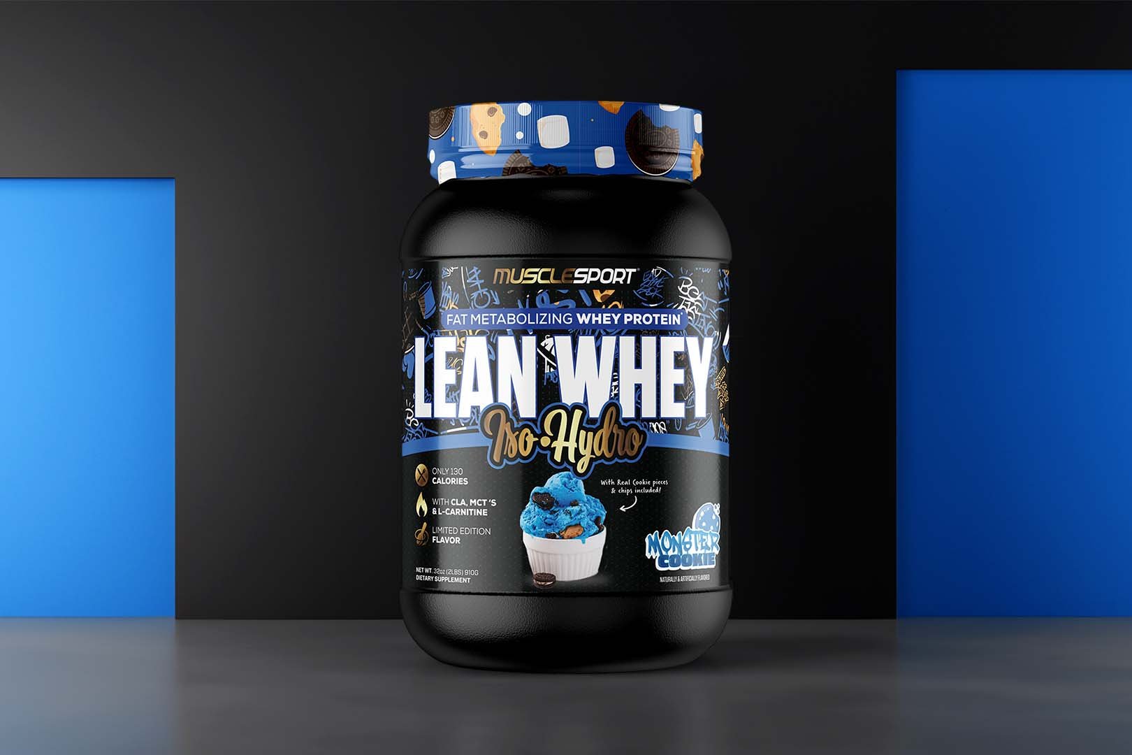 Muscle Sport Monster Cookie Lean Whey