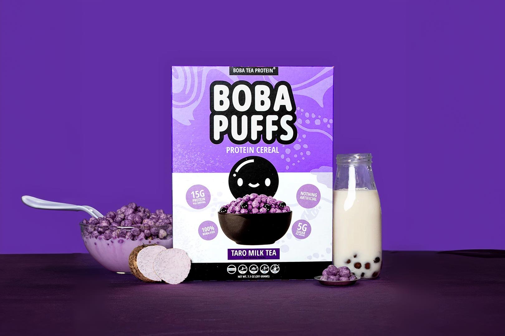 Boba Tea Protein Boba Puffs