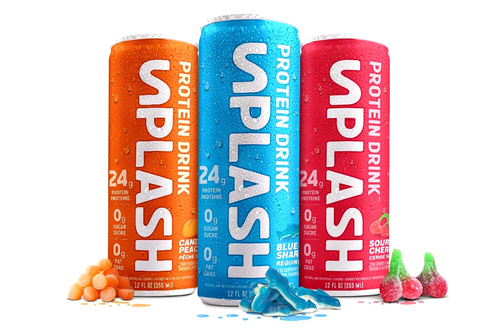 New And Improved Splash Protein Drink