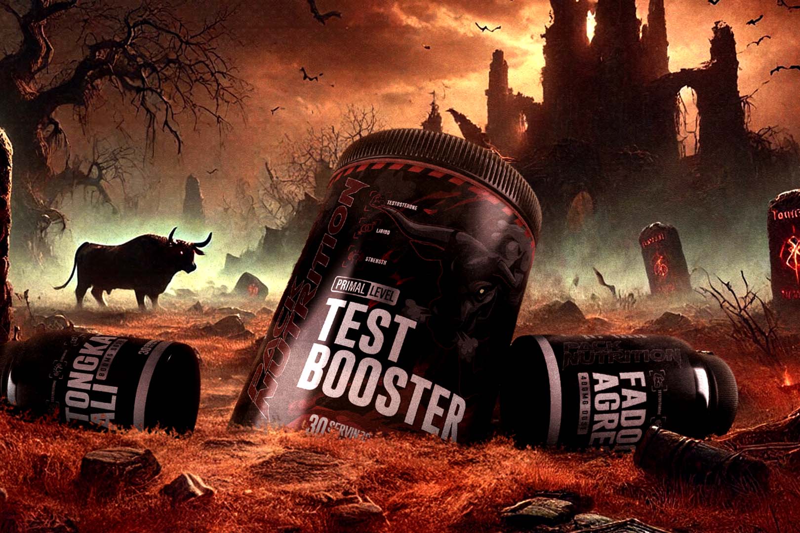 Pack Nutrition Test Booster Primal Level