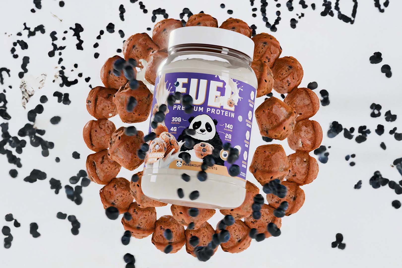 Panda Blueberry Muffin Protein Powder