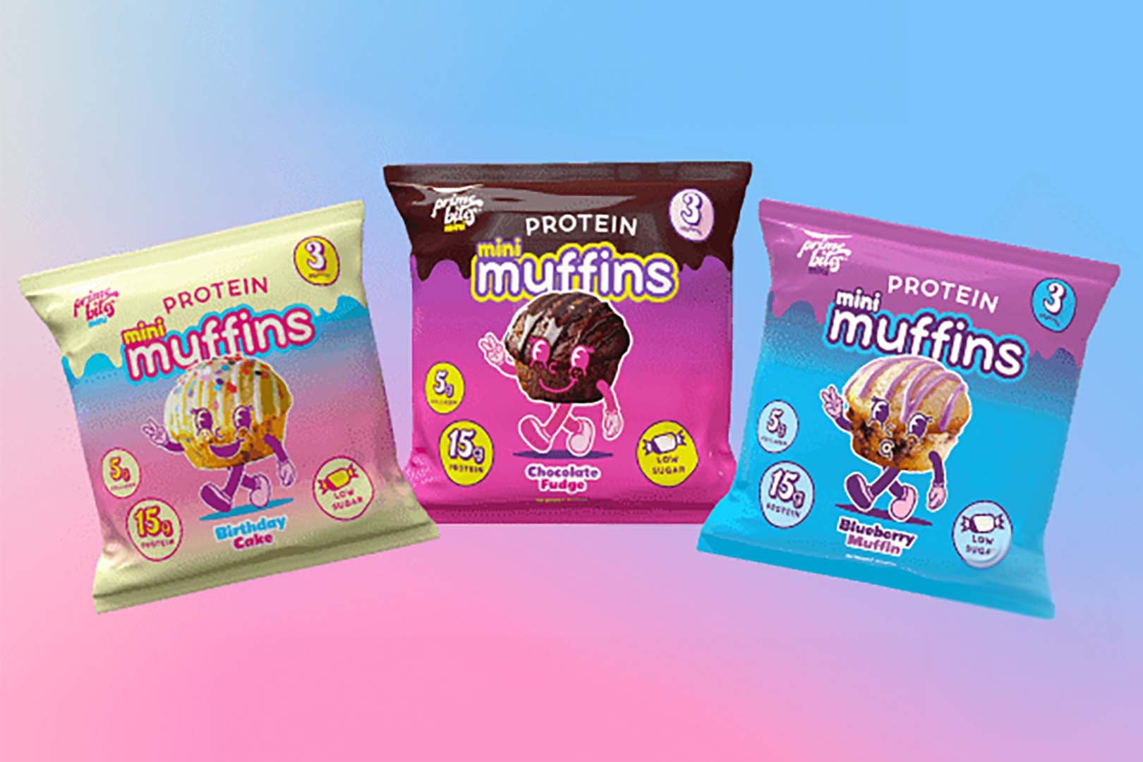 Prime Bites Protein Mini Muffins