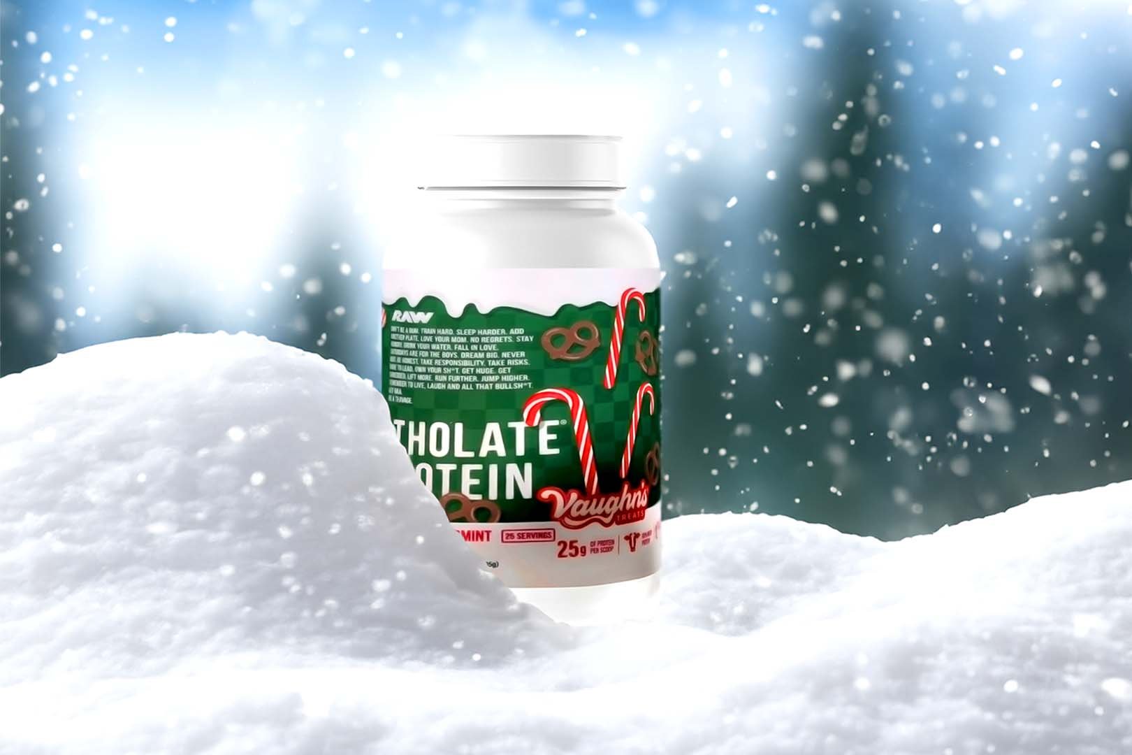 Raw Nutrition's Vaughns Treats Itholate Protein Powder