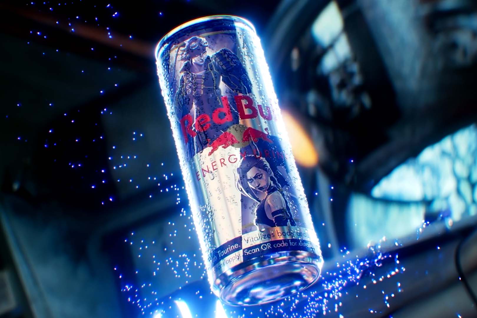 Red Bull X Arcane Cans