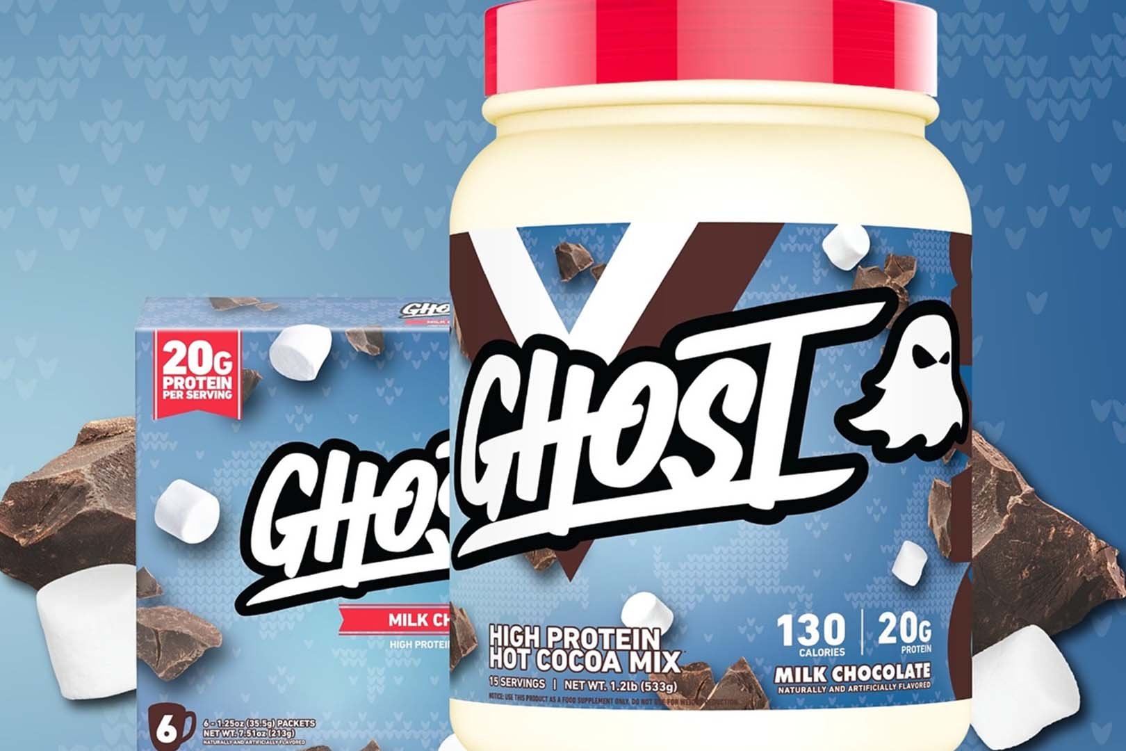 Return 2024 Ghost High Protein Hot Cocoa