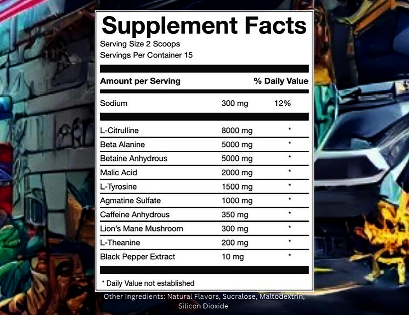 So Sick Supplements Possessed Monkey Label