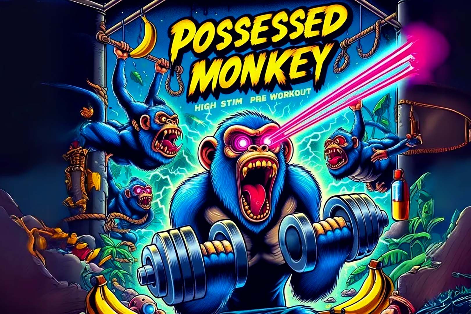 So Sick Supplements Possessed Monkey