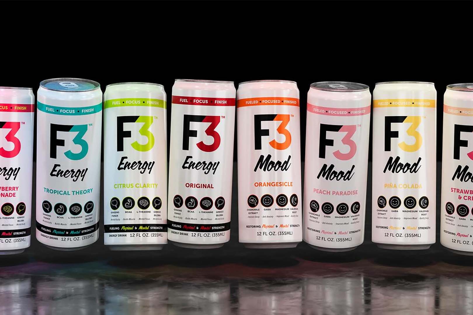 F3 Energy And Mood Drinks