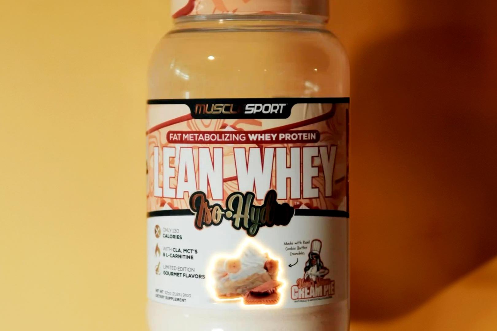 Muscle Sport Banana Cream Pie Lean Whey