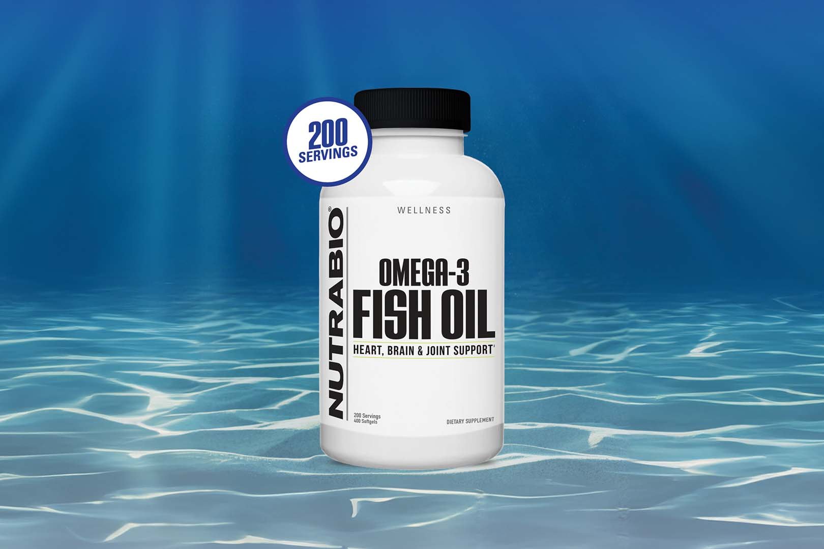 Nutrabio 400 Count Fish Oil