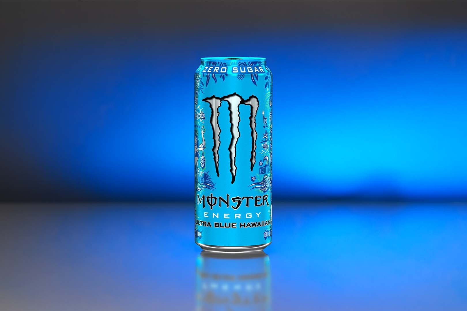 Official Description Of Monster Ultra Blue Hawaiian