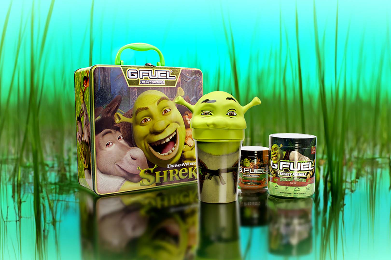 Shrek X G Fuel Shaker And Flavors