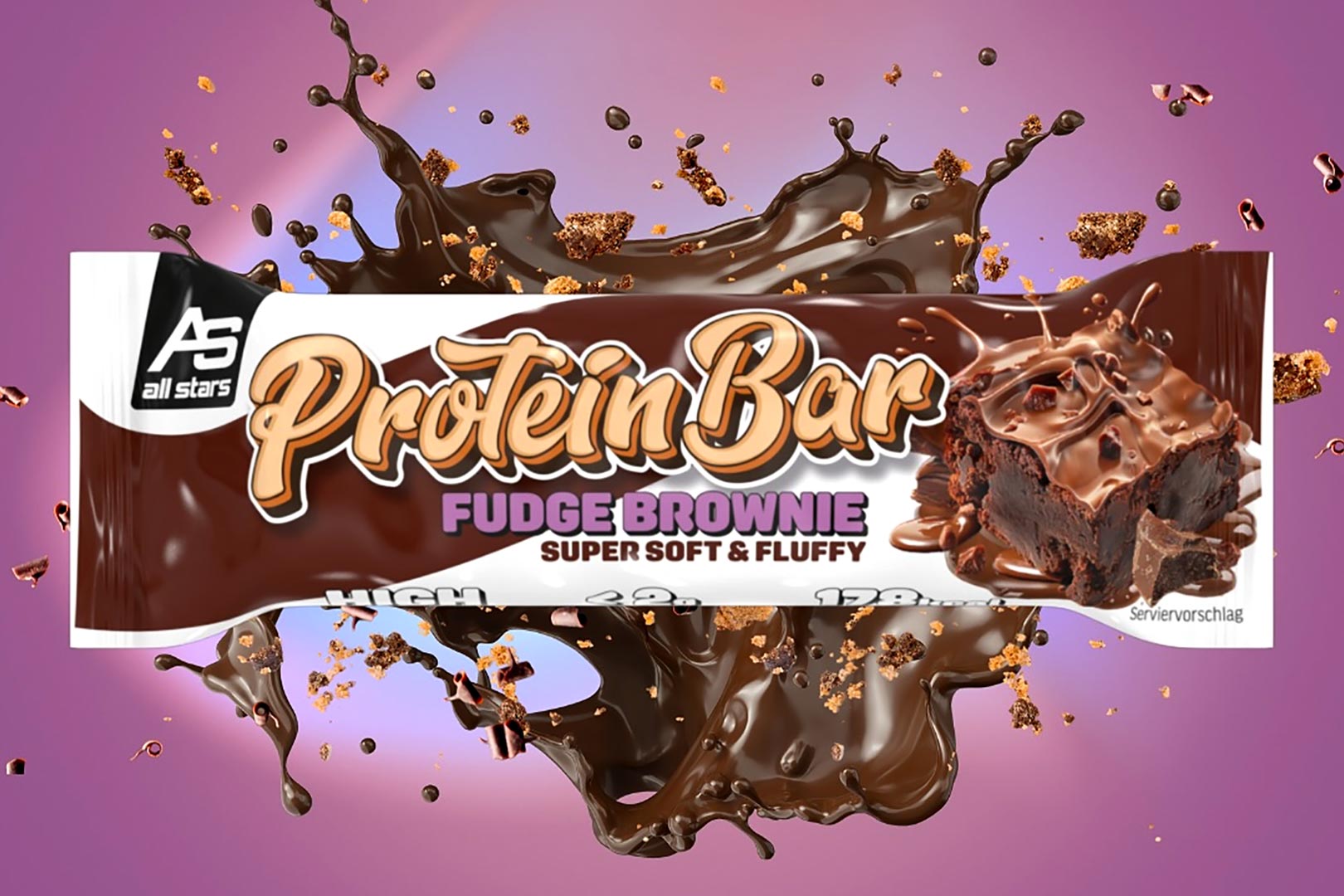 Allstar Fudge Brownie Protein Bar