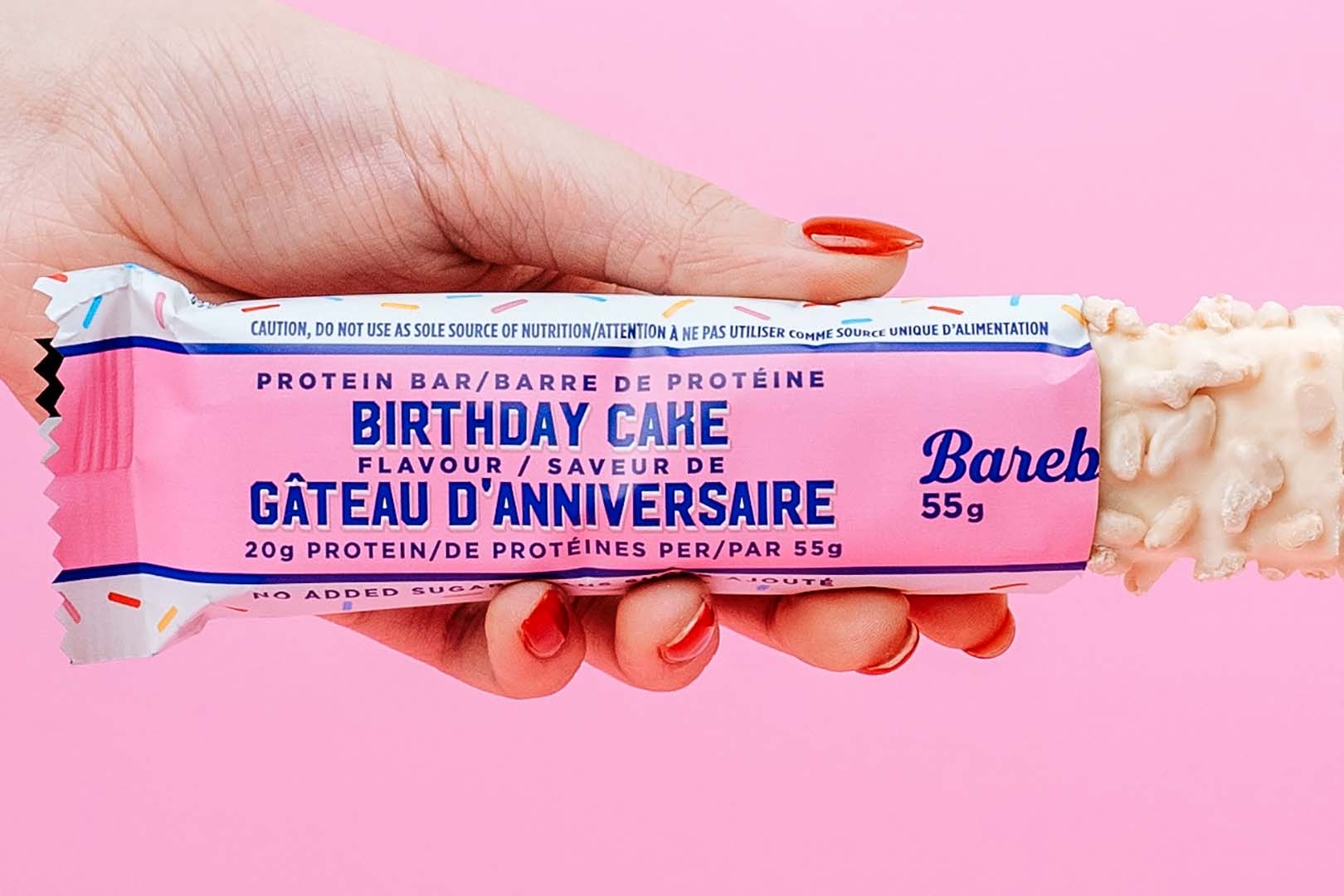 Birthday Cake Barebells Protein Bar In Canada