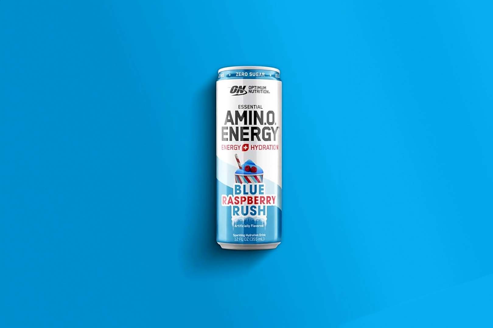 Blue Raspberry Rush Amino Energy Drink