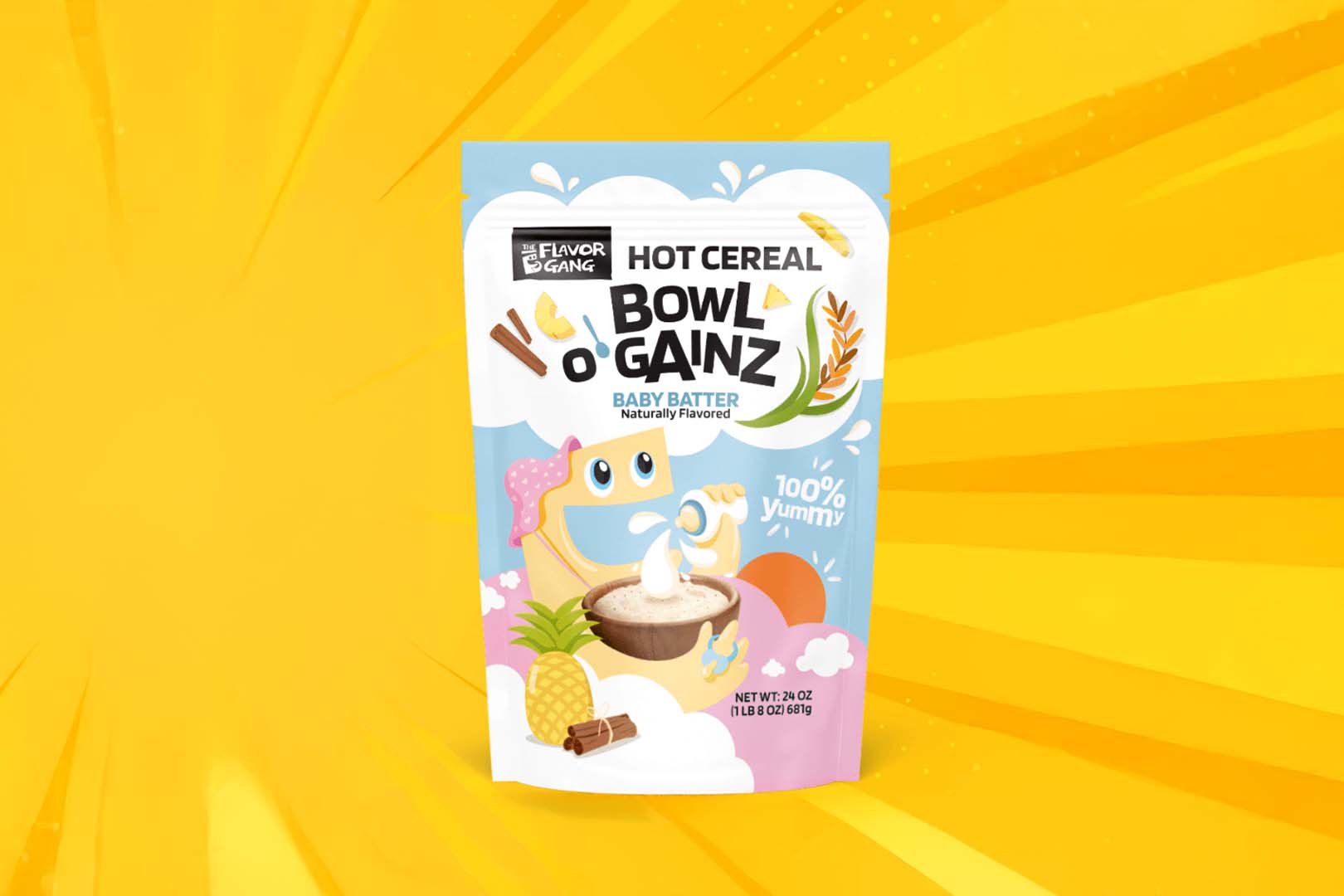 Flavor Gang Baby Batter Bowl O Gainz