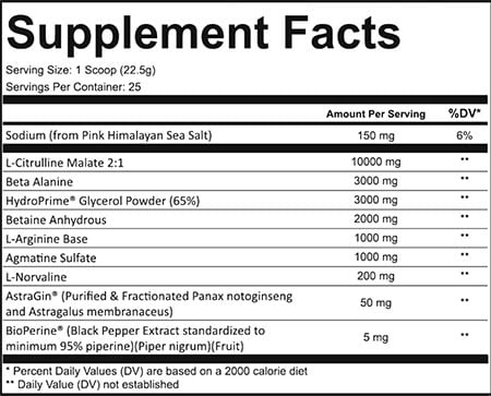 Frontline Formulations Trump Ageddon Label