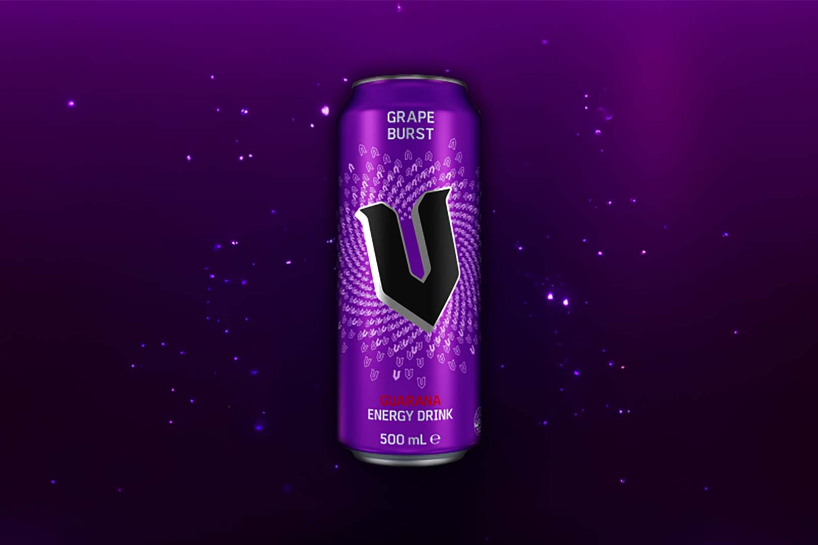 Grape Burst V Energy Drink