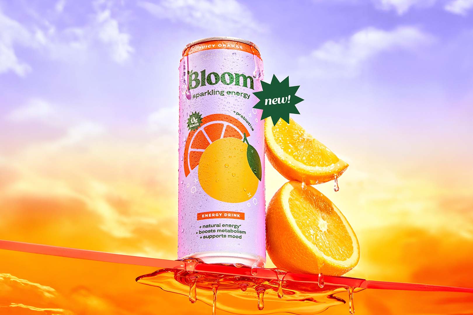 Juicy Orange Bloom Sparkling Energy