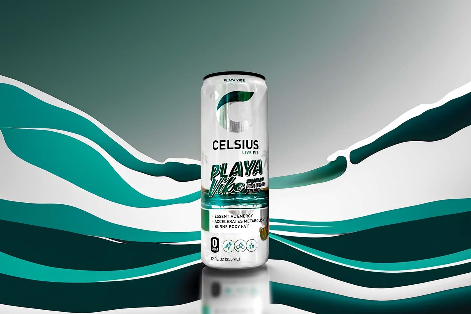 Playa Vibe Celsius Energy Drink