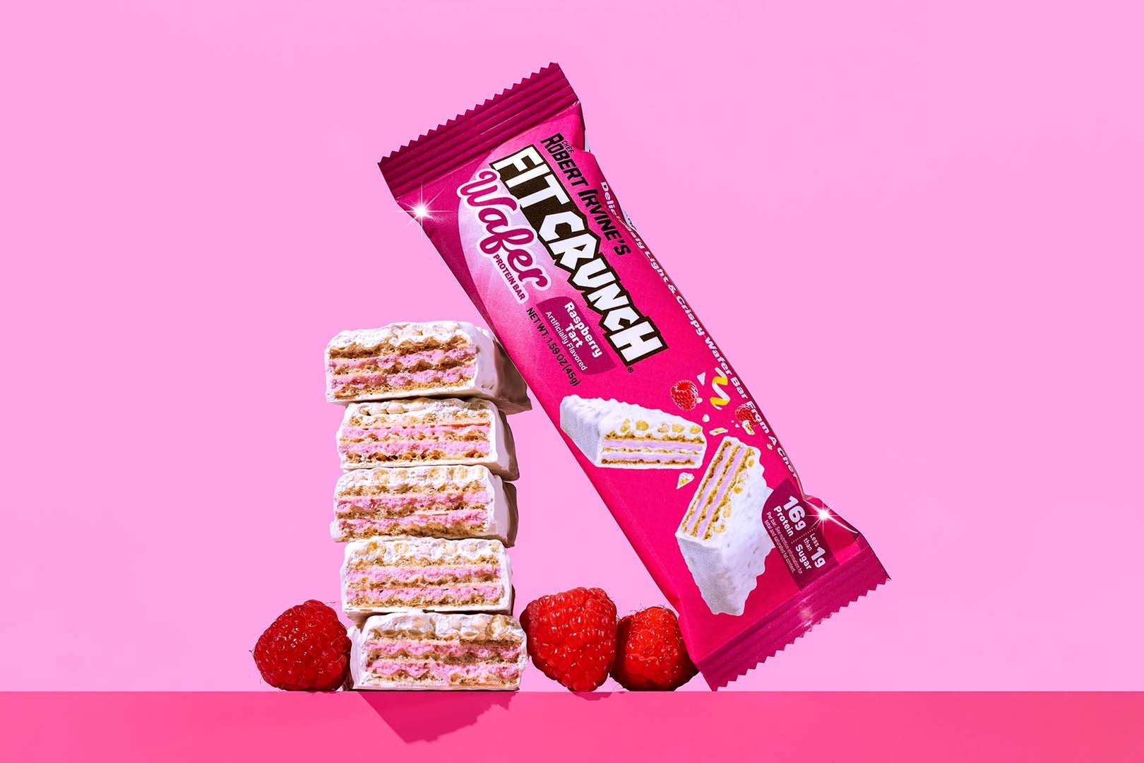 Raspberry Fitcrunch Wafer