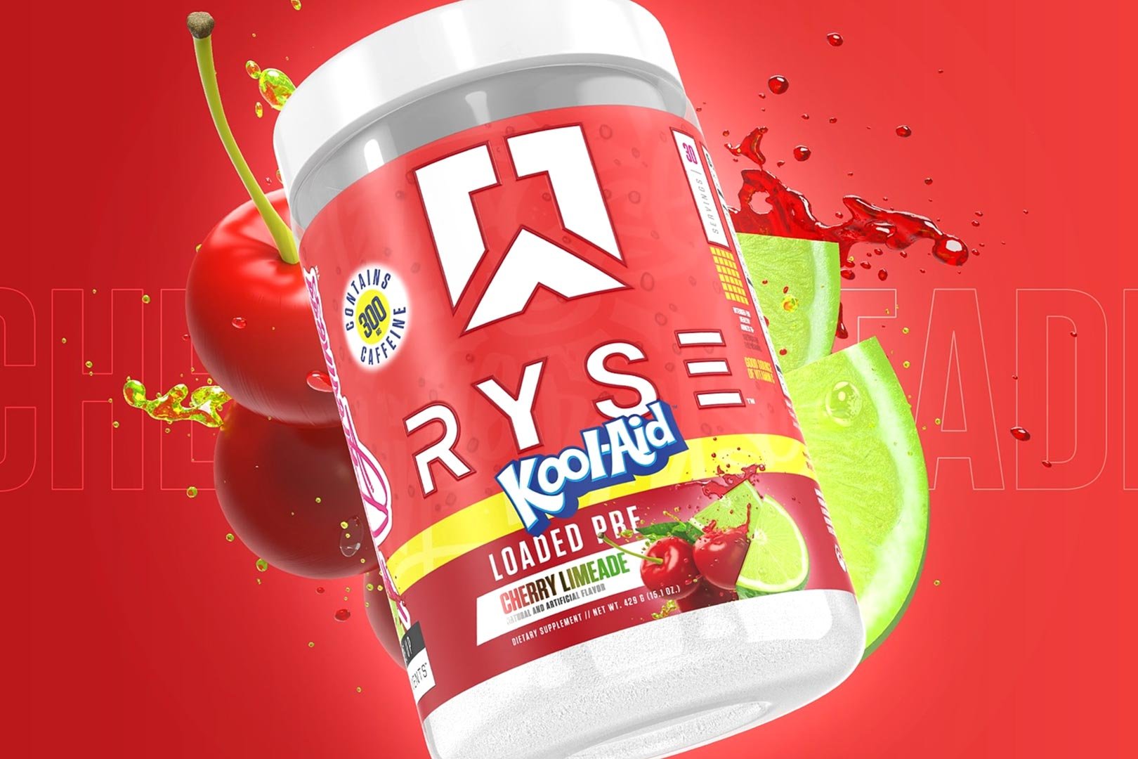 Ryse Kool Aid Cherry Limeade Loaded Pre