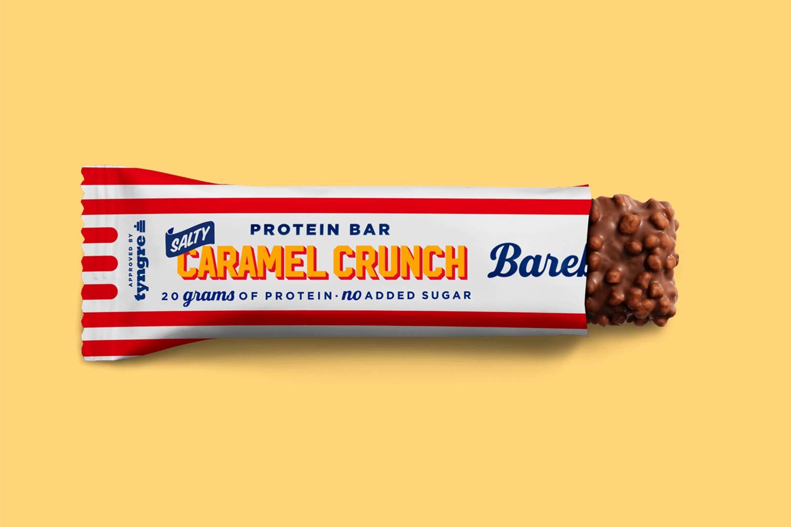 Salty Caramel Crunch Barebells Protein Bar