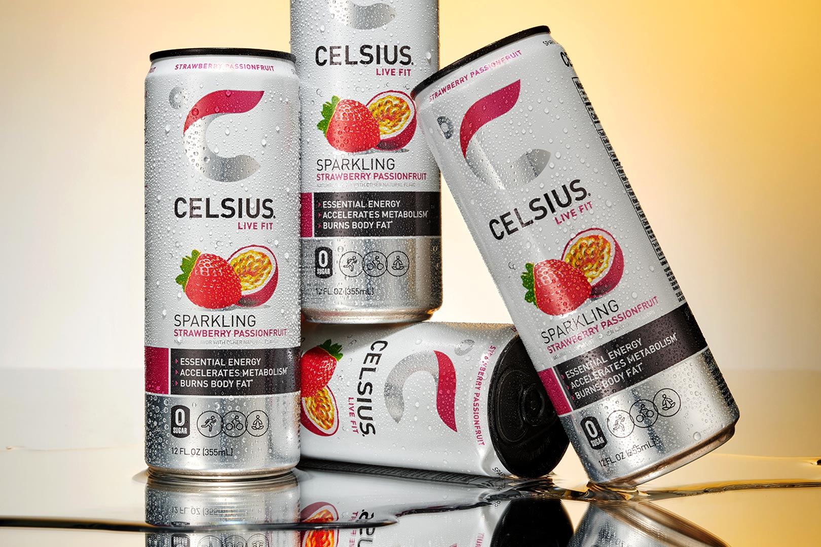 Strawberry Passionfruit Celsius Energy Drink