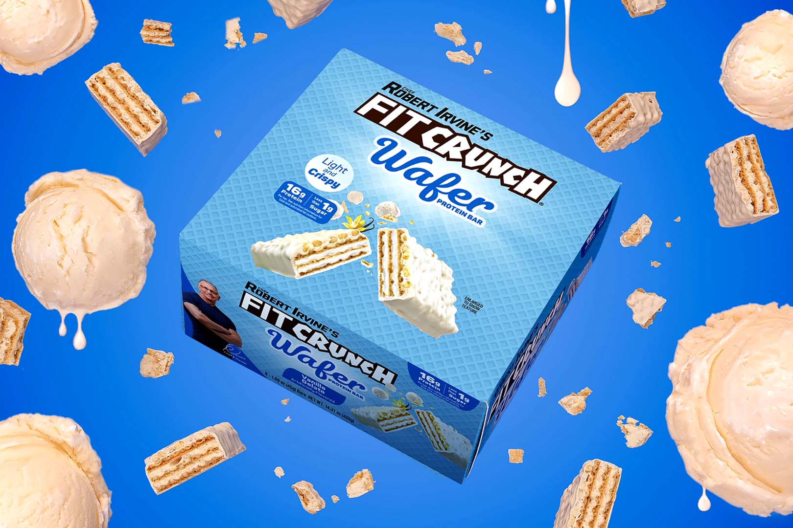 Vanilla Fitcrunch Protein Wafer