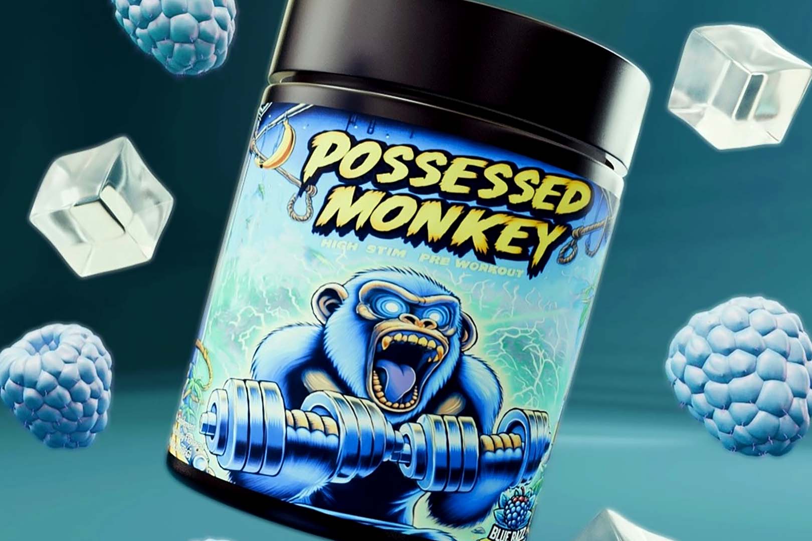 Blue Razz Possessed Monkey